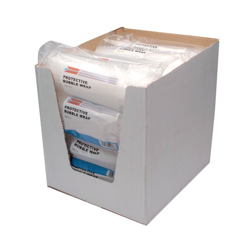 GoSecure Bubble Wrap Roll Medium 500mmx3m Clear (Pack of 10) PB02287 PB02287 Buy online at Office 5Star or contact us Tel 01594 810081 for assistance