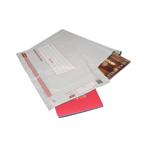 Go Secure Extra Strong Polythene Envelopes are designed to be durable and tough with the polythene construction being tear resistant to help keep your contents safe when in transit. These envelopes are also water repellent to keep the internal contents free from water damage.