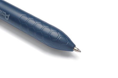 PE06311 Pentel Izee 4 Colour Ballpoint Pen Assorted (Pack of 12) BXC470-DV-ACDV