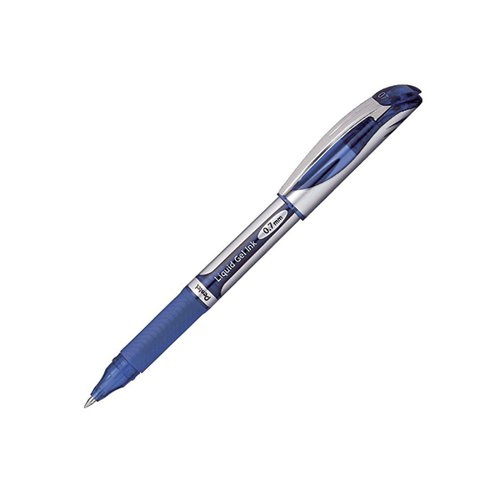 Pentel EnerGel Xm Blue Rollerball Pen (Pack of 12) BL57-C