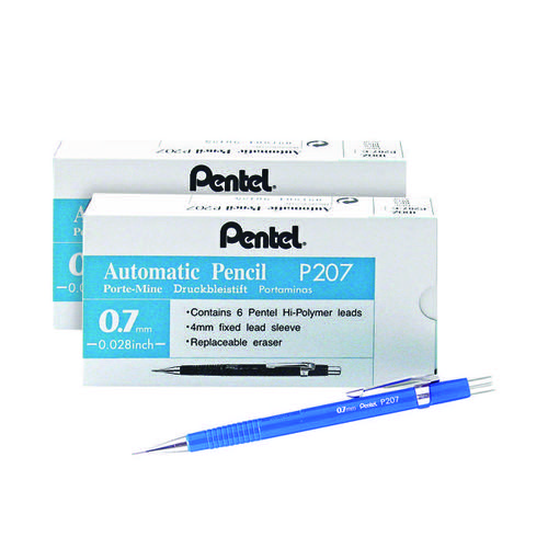 Pentel Clutch Pencil 0.7mm (Pack of 12) 2FOR1 PE811484