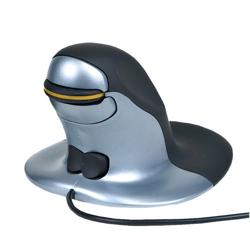 Penguin Ambidextrous Vertical Mouse Medium Wired 9820100