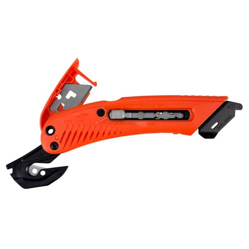 PHC Pacific Handy Cutter S5 Safety Cutter Red Left