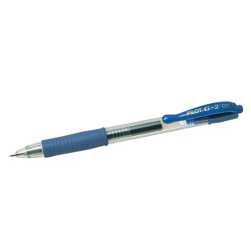 Pilot G205 Gel Ink Retractable Rollerball Blue (Pack of 12) 040101203