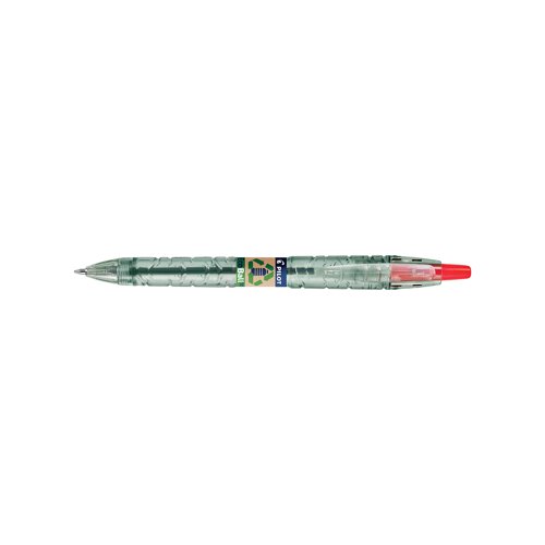 Pilot B2P Ecoball Ballpoint Med Red (Pack of 10) 4902505621604 PI21604 Buy online at Office 5Star or contact us Tel 01594 810081 for assistance