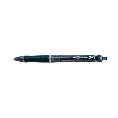 Pilot Acroball Begreen Ballpoint Pen Medium Line Black (Pack of 10) 4902505424236
