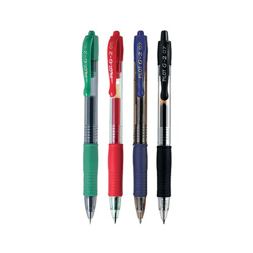 Pilot G207 Gel Ink Retractable Rollerball Pen Assorted (Pack of 20) 3131910516491