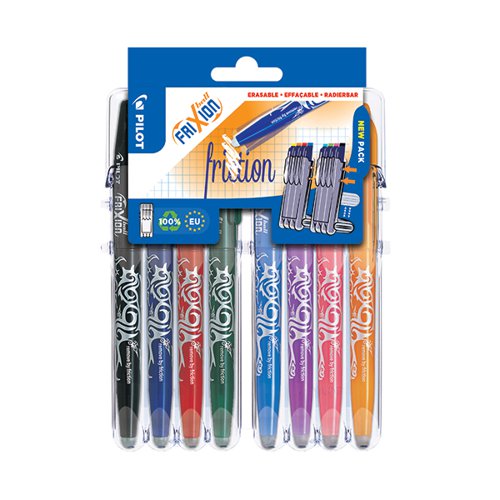 Pilot Set2Go FriXion Rollerball 07 Pens Assorted (Pack of 8) 3131910551591