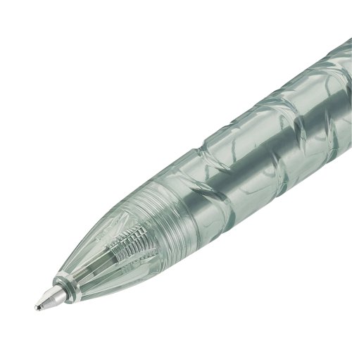 Pilot B2P Ecoball Ballpoint Pens/Refills 10 Pens + 10 Refills Black (Pack of 20) 3131910586562 PI58656 Buy online at Office 5Star or contact us Tel 01594 810081 for assistance