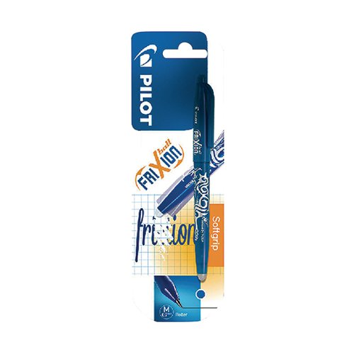Pilot Frixion Gel Erasable Rollerball Blister Blue (Pack of 12) FRIX BLST BLU PI63767 Buy online at Office 5Star or contact us Tel 01594 810081 for assistance