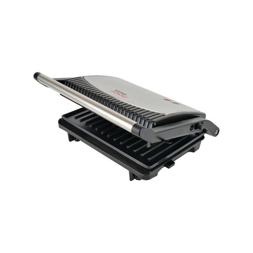 Lloytron KitchenPerfected Health Grill/Panini Press Black/Steel LY2701 PIK01224 Buy online at Office 5Star or contact us Tel 01594 810081 for assistance