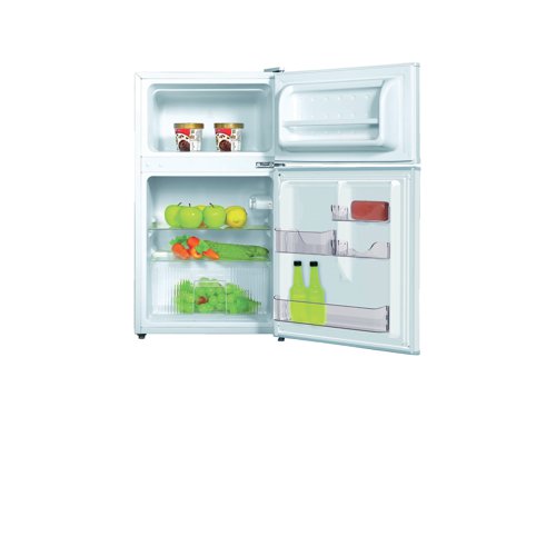PIK04613 | Compact enough to fit beneath most work counters, this fridge freezer a 4 star ice box, transparent crisper drawer, 2 glass shelves and an interior light for easy identification of the contents. Mechanical controls, a reversible door and adjustable feet make this fridge freezer easy and convenient to use.