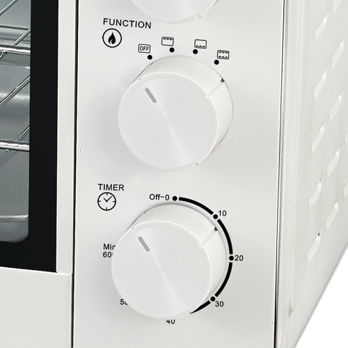 Igenix Electric Mini Oven 2500W 60L White IG7161 Kitchen Appliances PIK08041