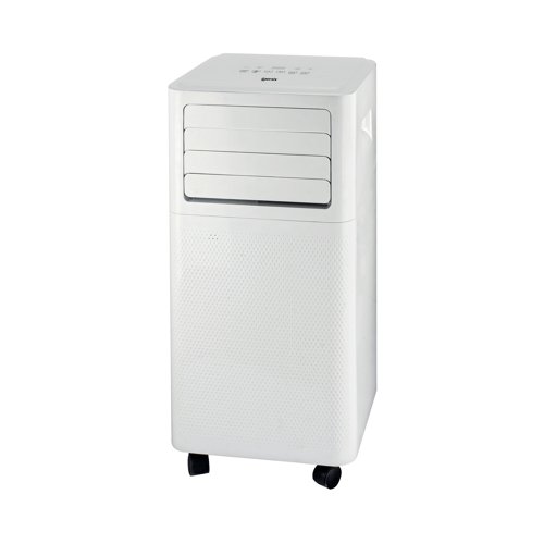 PIK08051 | Igenix IG9909 9000BTU 3-in-1 Portable Air Conditioner is ideal for small to average sized rooms ranging up to 20 square metres It expertly combines style with efficiency and can be placed unobtrusively into any room in the house, conservatory, garage, outbuilding, office, mobile home or caravan. This multifunctional unit offers individual fan, cooling and dehumidifying modes to help create the ideal environment throughout those summer months.