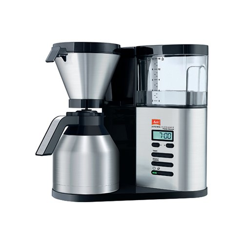 Melitta Aromaelegance Therm Deluxe Filter Coffee Maker Silv/Blk ML8112