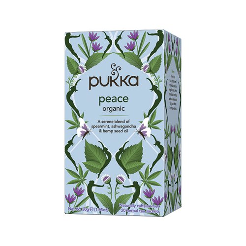 Pukka Peace Tea Bags Organic (Pack of 20) 45060519145466