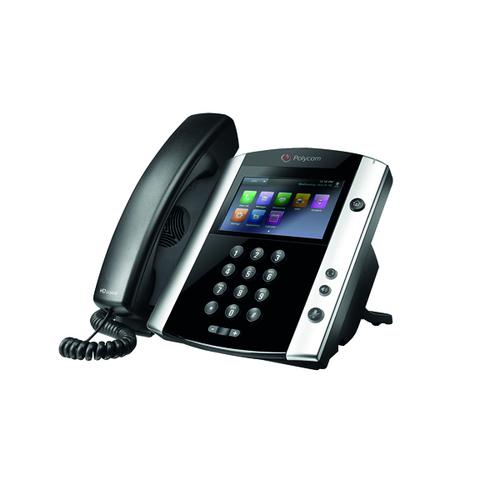 Polycom VVX 601 IP Phone 16 Line LCD Black 2200-48600-025