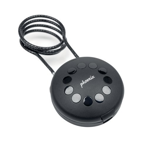 Phoenix Palm Smart Key Safe with Electronic Lock and Security Cable Black KS0212EC - Phoenix - PN01047 - McArdle Computer and Office Supplies