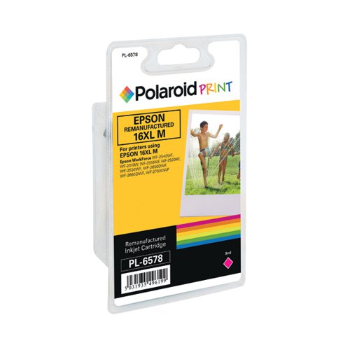 Polaroid Epson 16XL Compatible Inkjet Cartridge Magenta T163340-COMP PL