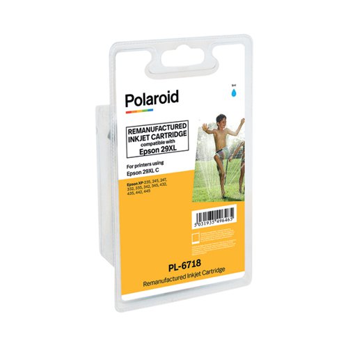 Polaroid Epson 29XL Cyan Inkjet Cartridge T29924012-COMP