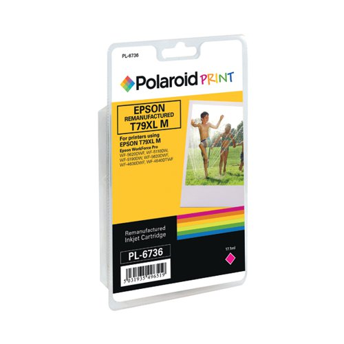 Polaroid Epson 79XL Remanufactured Inkjet Cartridge Magenta T790340-COMP PL