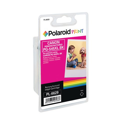 Polaroid Canon PG-545XL Remanufactured Inkjet Cartridge Black 8286B001-COMP PL