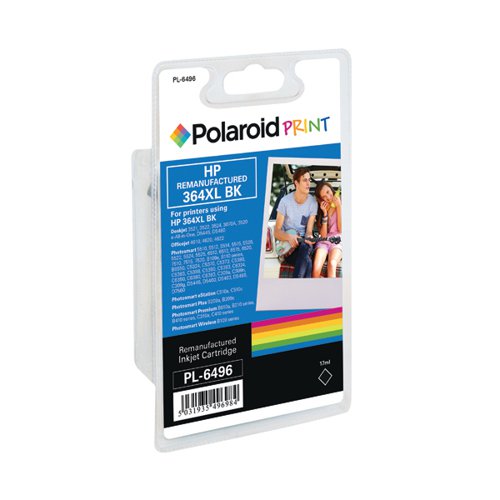Polaroid HP 364XL Remanufactured Inkjet Cartridge Black CN684EE-COMP PL