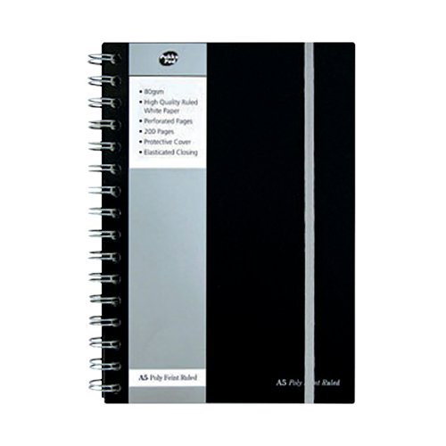 Pukka Pad Polypropylene Ruled Jotta Notebook A5 (Pack of 3) SBJPOLYA5