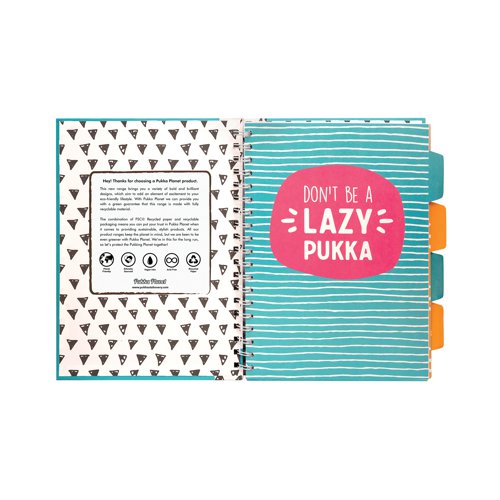 Pukka Planet Project Book B5 Assorted Designs (Pack of 2) 9702-SPP Pukka Pads Ltd