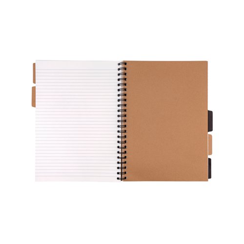 Pukka Pad Kraft Project Book A4 (Pack of 3) 9566-KRA - Pukka Pads Ltd - PP19566 - McArdle Computer and Office Supplies