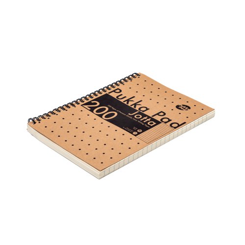 Pukka Pad Kraft Jotta Notebook A5 (Pack of 3) 9567-KRA PP19567 Buy online at Office 5Star or contact us Tel 01594 810081 for assistance