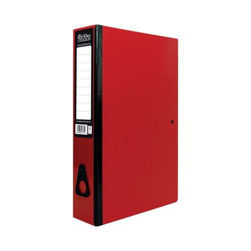 Pukka Brights Box File Foolscap Red (Pack of 10) BR-7774 PP37774