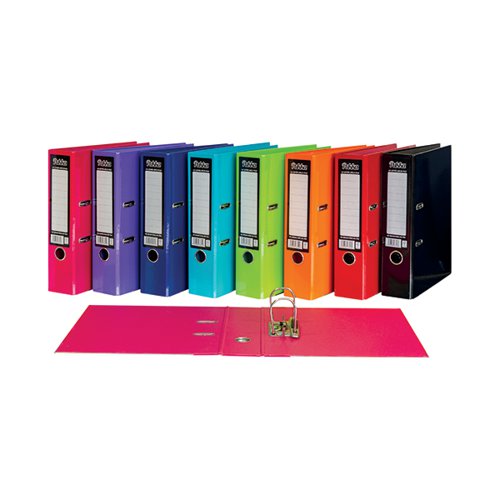 Pukka Brights Lever Arch File A4 Assorted (Pack of 10) BR-9448 by Pukka Pads Ltd, LEV1309