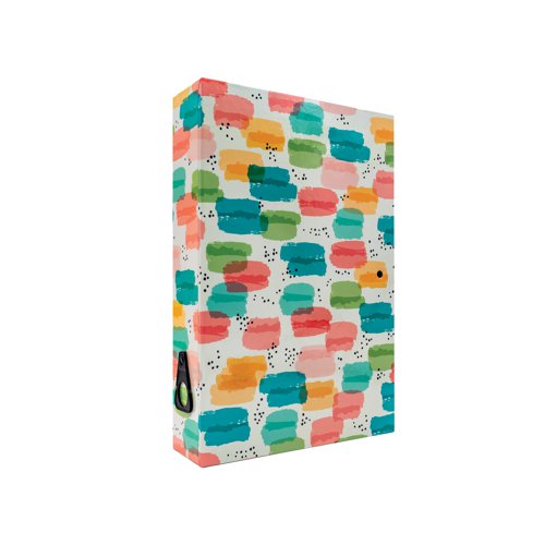 Pukka Pad Fashion Box File Foolscap Assorted (Pack of 5) 9471-FF(ASST)