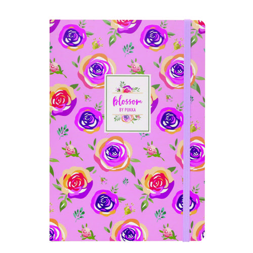 Pukka Pad Blossom Notebook (Pack of 3) 8649(AST)-BLO