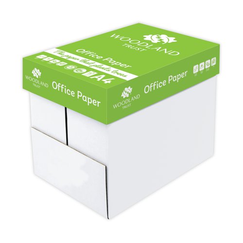 Woodland Trust A4 Office Paper 75gsm (Pack of 2500) WTOA4