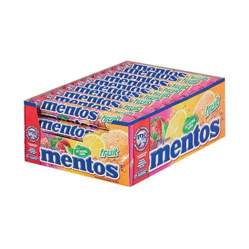 Mentos Fruit Sweets (Pack of 40) 2027
