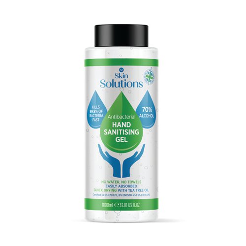 Hand Sanitising Gel 70% Alcohol 1000ml X/8588