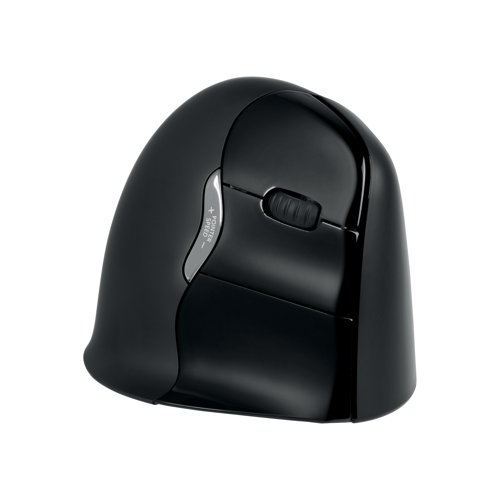 PT99718 Bakker Elkhuizen Evoluent 4 Bluetooth Right Handed Vertical Mouse Black BNEEVR4BB
