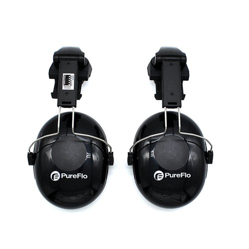 PureFlo Helmet Attachment Ear Defenders PUF40086 Buy online at Office 5Star or contact us Tel 01594 810081 for assistance