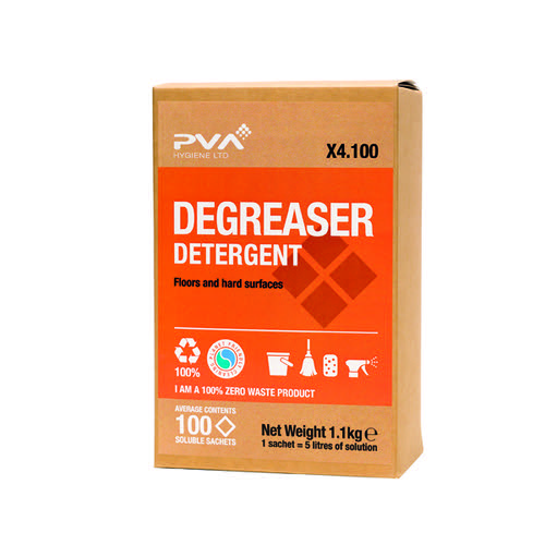 PVA Degreaser Detergent Sachets (Pack of 100) PVAA4-100