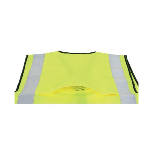 Hi Visibility Vest EN ISO20471 Saturn Yellow Medium WCENGM