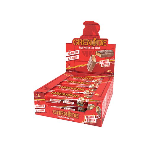 Grenade Peanut Nutter Protein Bar (Pack of 12) C003002 Grenade (UK) Ltd