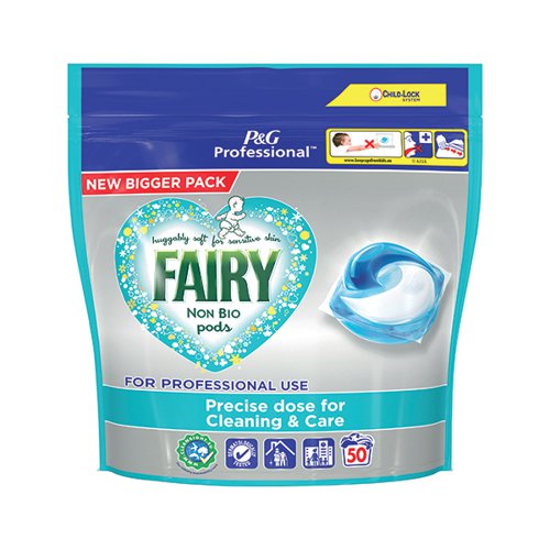 Fairy Professional Liquipods Non Bio 2x50 (Pack of 100) C005609