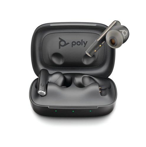 Poly Voyager Free 60 UC True Wireless Stereo Earbud with Charging Case Bluetooth USB-A 220756-01 Headphones PY17903