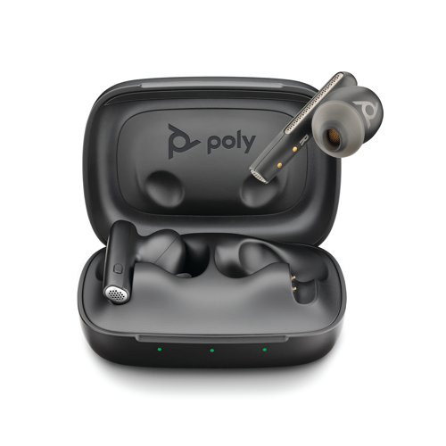 Poly Voyager Free 60 UC True Wireless Stereo Earbud with Charging Case Bluetooth USB-C 220756-02