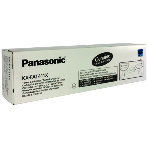Panasonic KX-FAT411X Laser Toner Cartridge 2K Black