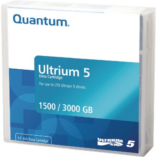Quantum LTO-5 Ultrium Data Cartridge 1.5TB/3TB MR-L5MQN-01