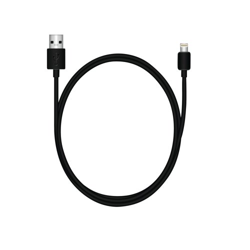 MediaRange Charge and Sync Cable USB 2.0 to Apple Lightning MRCS137 - MediaRange GmbH - REV11316 - McArdle Computer and Office Supplies