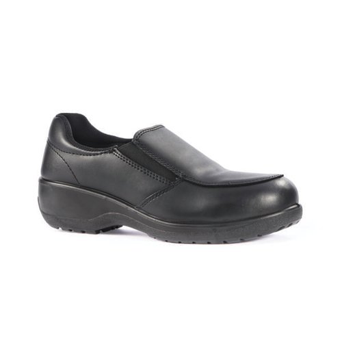 Rock Fall VX530 Topaz Ladies Fit Slip on Safety Shoe Black 03